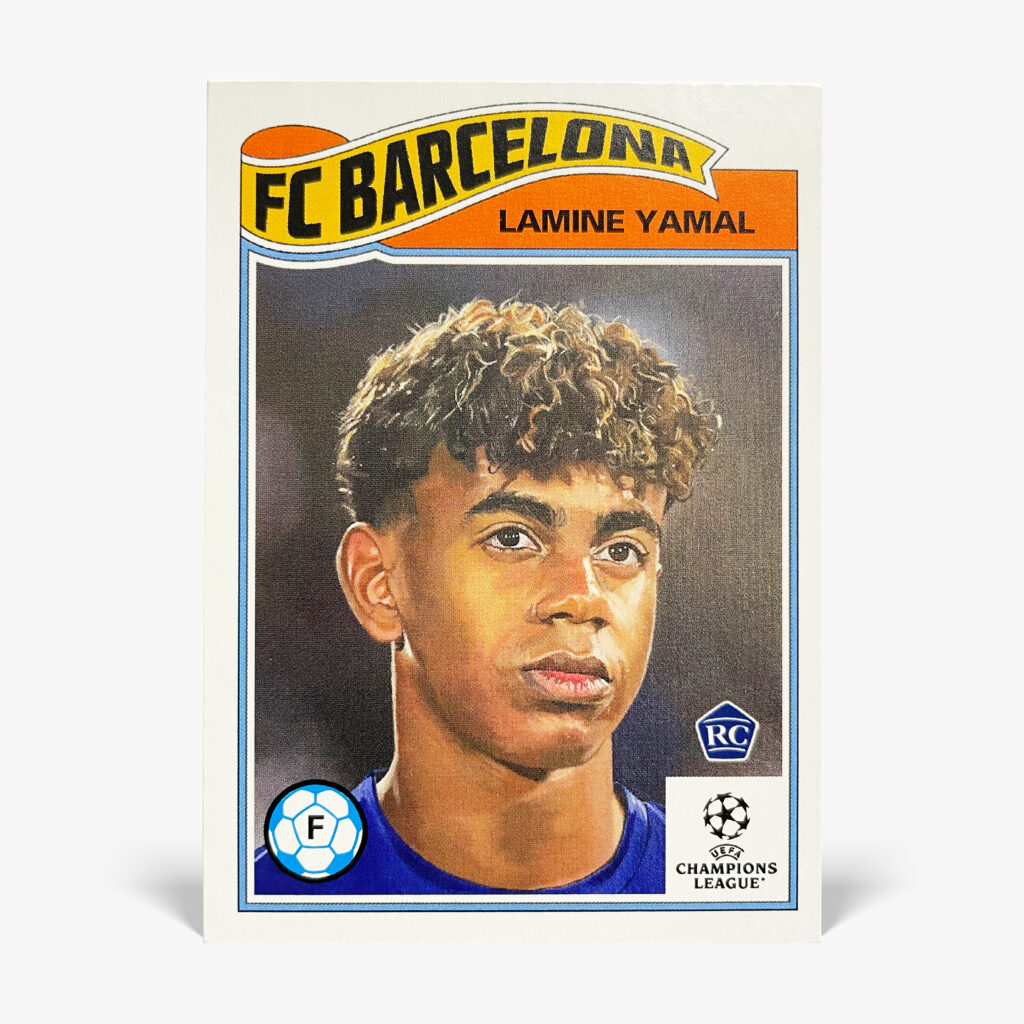 2023 Topps Living Set - Lamine Yamal #596