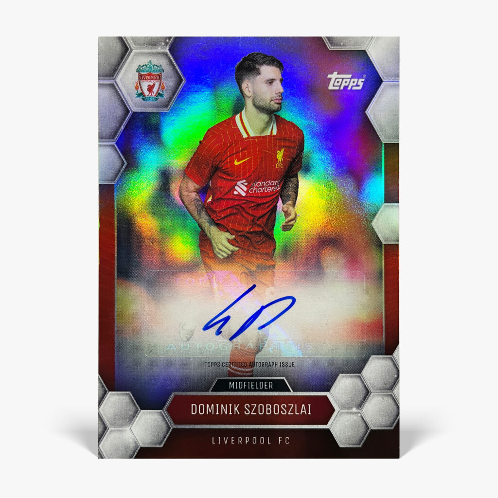2024-25 Topps Fan Set Liverpool FC - Dominik Szoboszlai Autograf