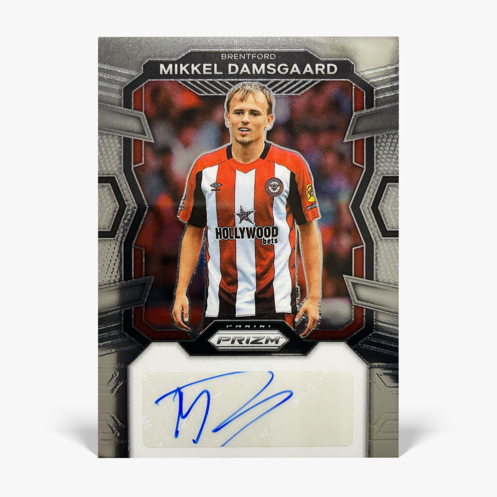 2023-24 Panini Prizm Premier League - Mikkel Damsgaard Autograf