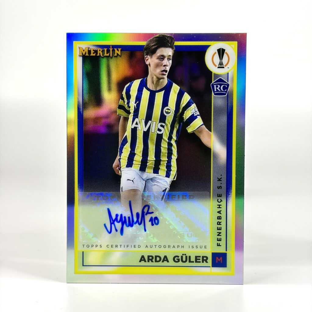 2022-23 Topps Merlin UCC - Arda Güler Autograf