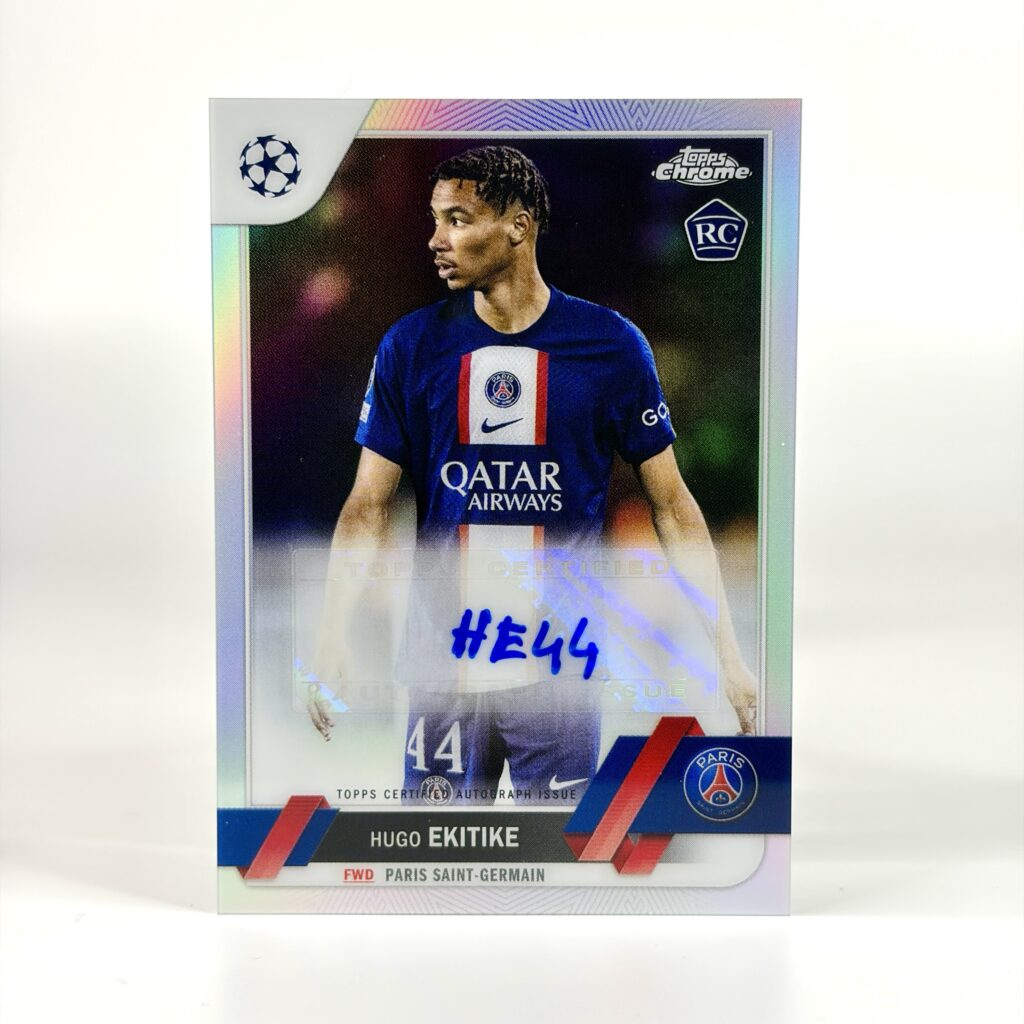 2022-23 Topps Chrome UCC - Hugo Ekitike Autograf