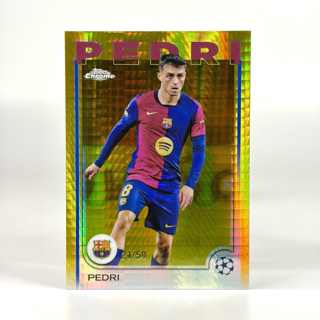 2024-25 Topps Chrome UCC - Pedri /50