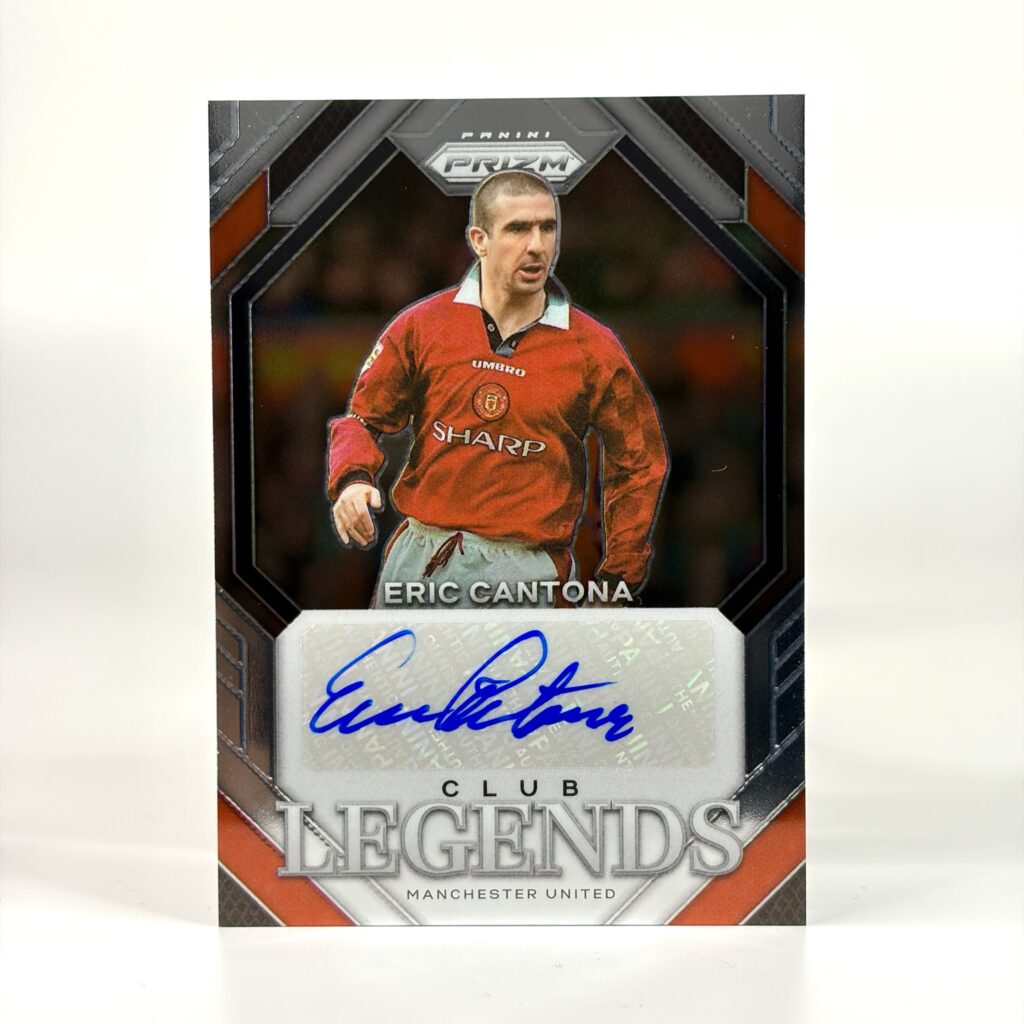 2023-24 Panini Prizm Premier League - Eric Cantona Autograf