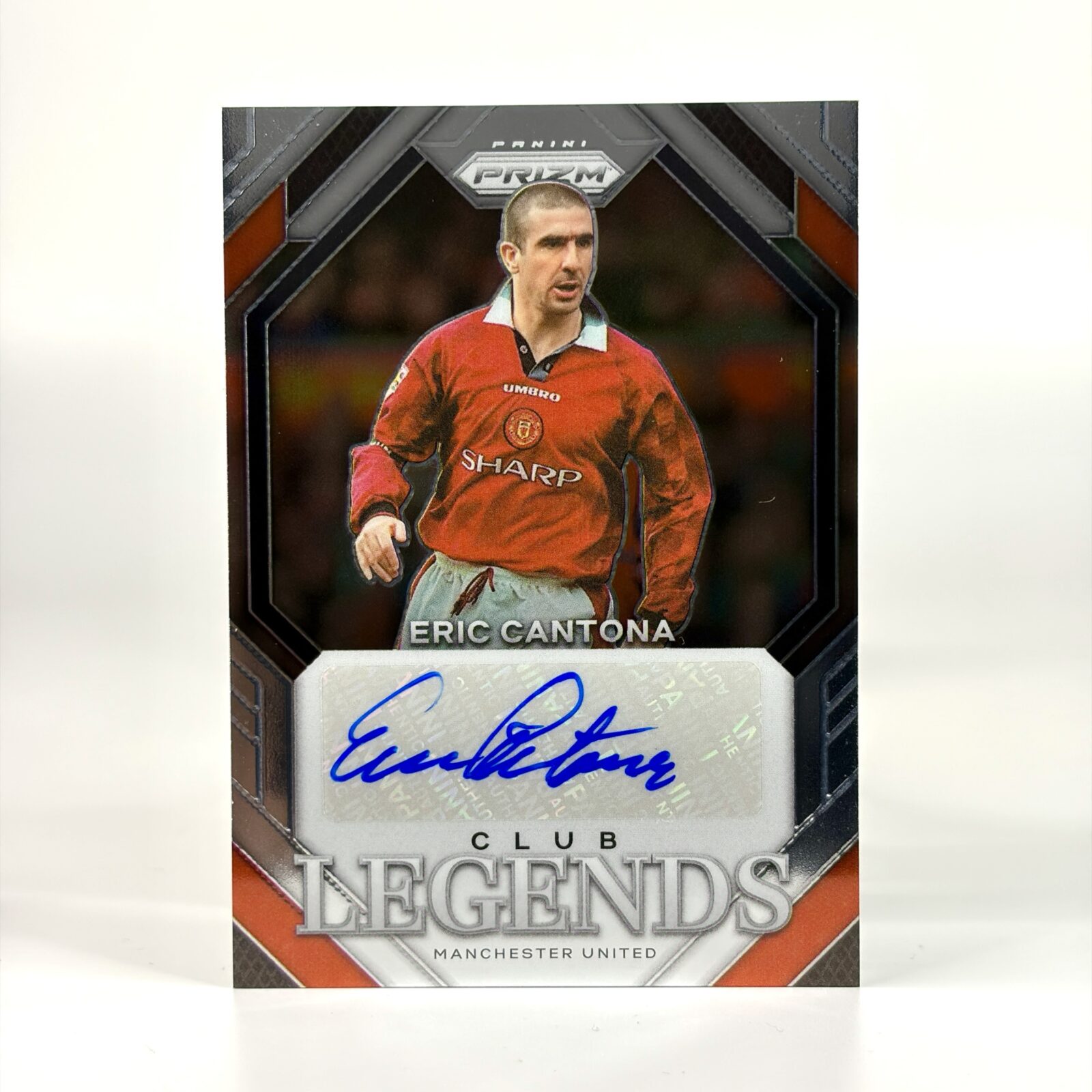 2023-24 Panini Prizm Premier League - Eric Cantona Autograf