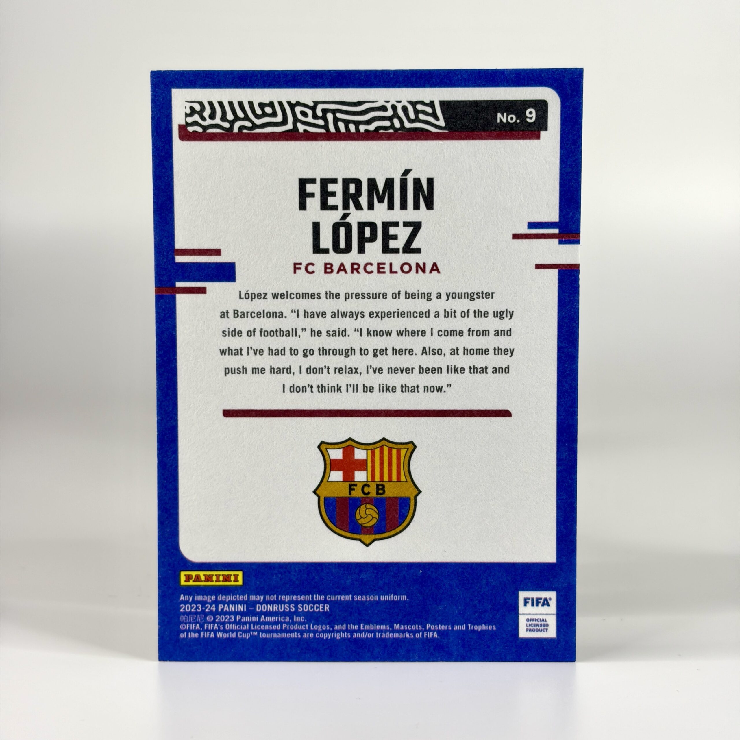 2023-24 Panini Donruss - The Rookies - Fermín López - Billede 2