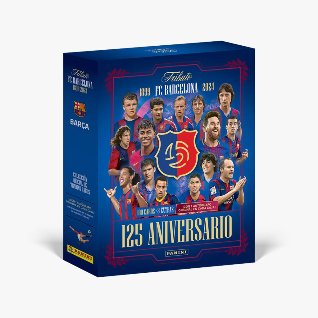 2025 Panini Tributo FC Barcelona 125 Aniversario Box