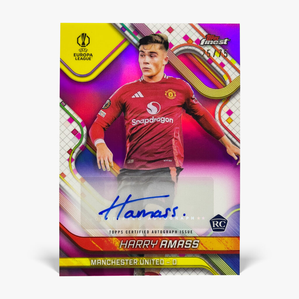 2024-25 Topps Finest UCC - Harry Amass Autograf /75