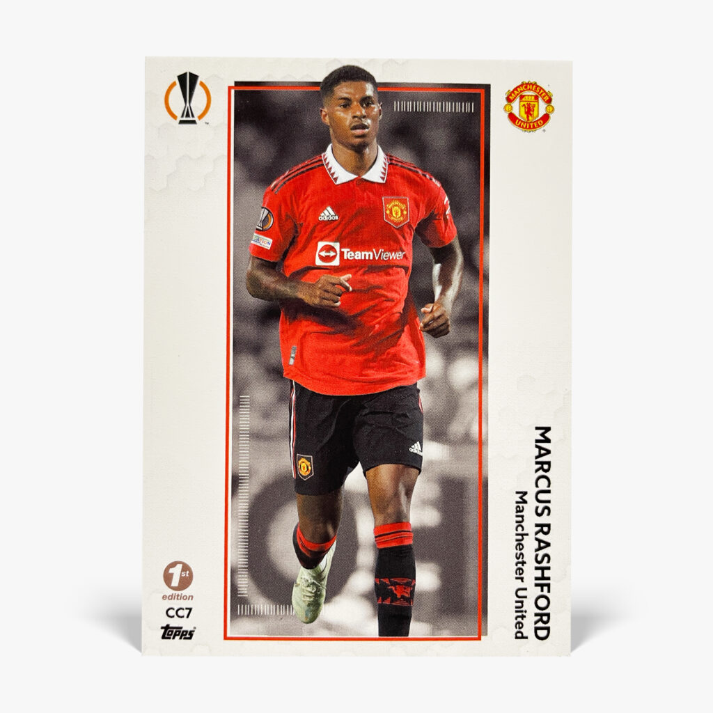 2022-23 Topps Total Football 1st Edition - Marcus Rashford #CC7