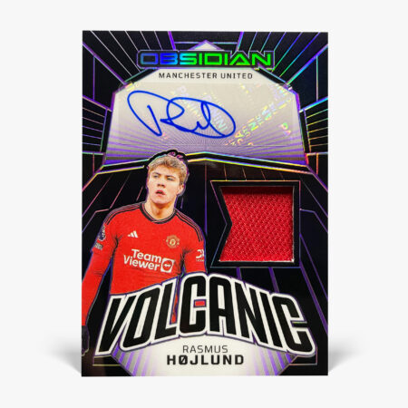 2023-24 Panini Obsidian - Rasmus Højlund Autograf Relic /25
