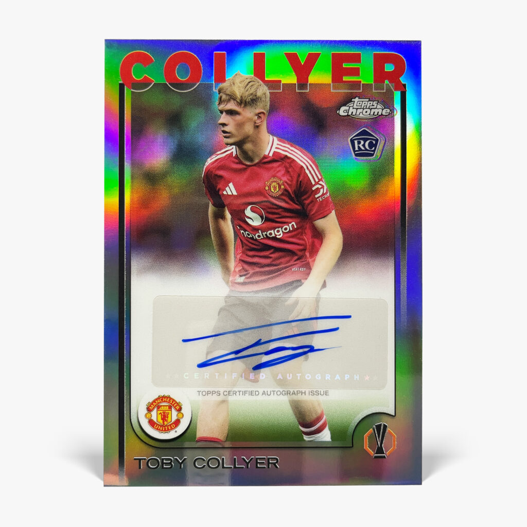2024-25 Topps Chrome UCC - Toby Collyer Autograf