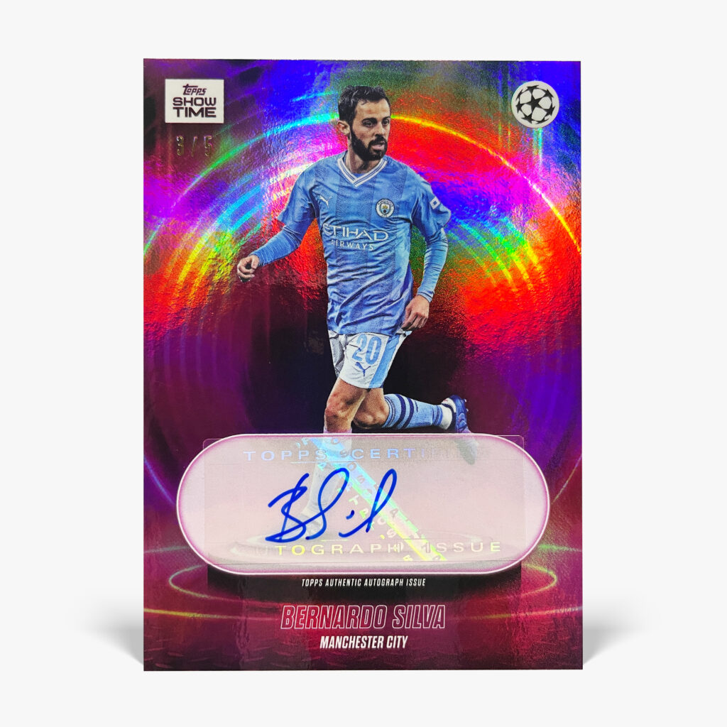 2023-24 Topps Showtime UCC - Bernardo Silva Autograf /5