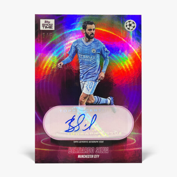 2023-24 Topps Showtime UCC - Bernardo Silva Autograf /5