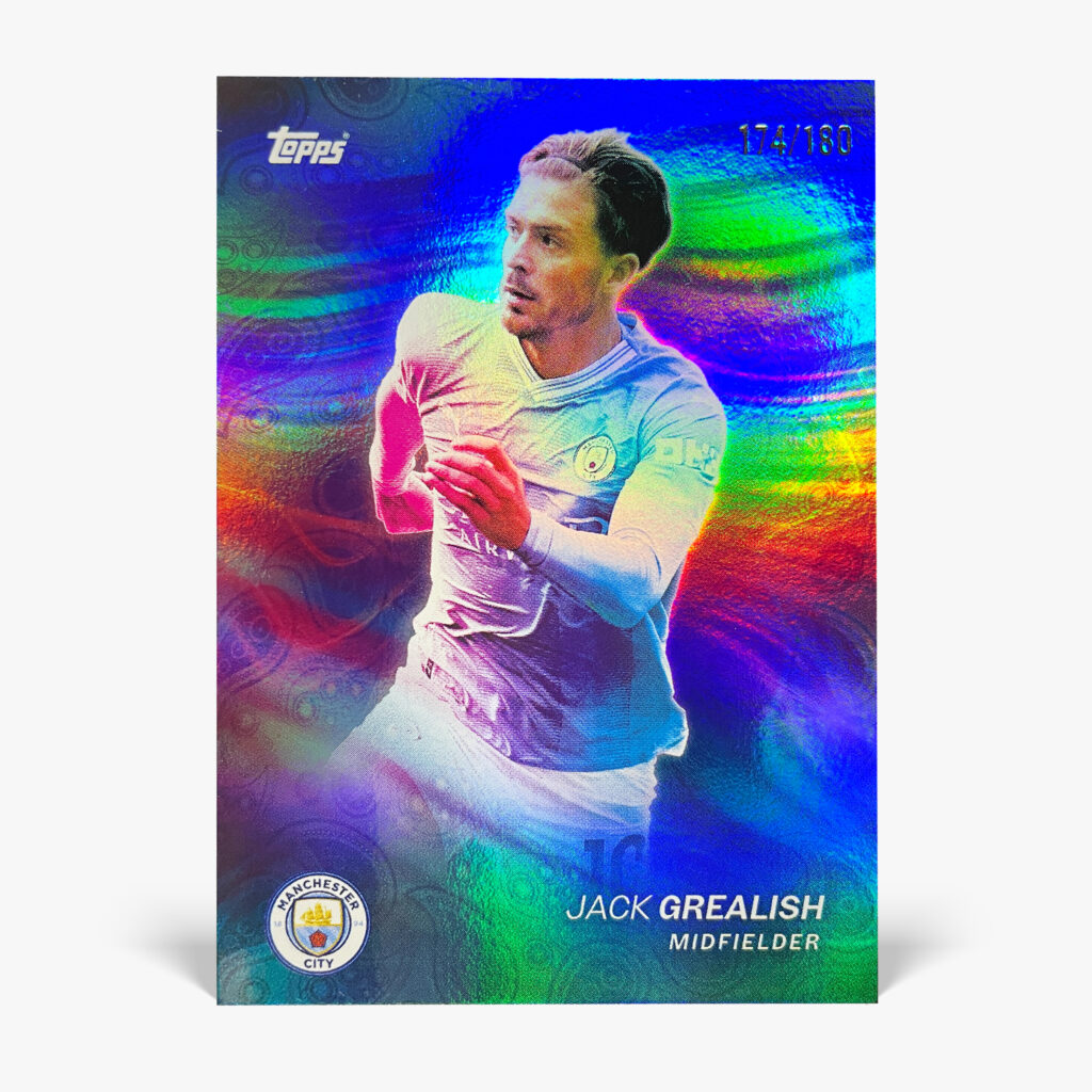 2023-24 Topps Team Set Manchester City - Game On - Jack Grealish /180