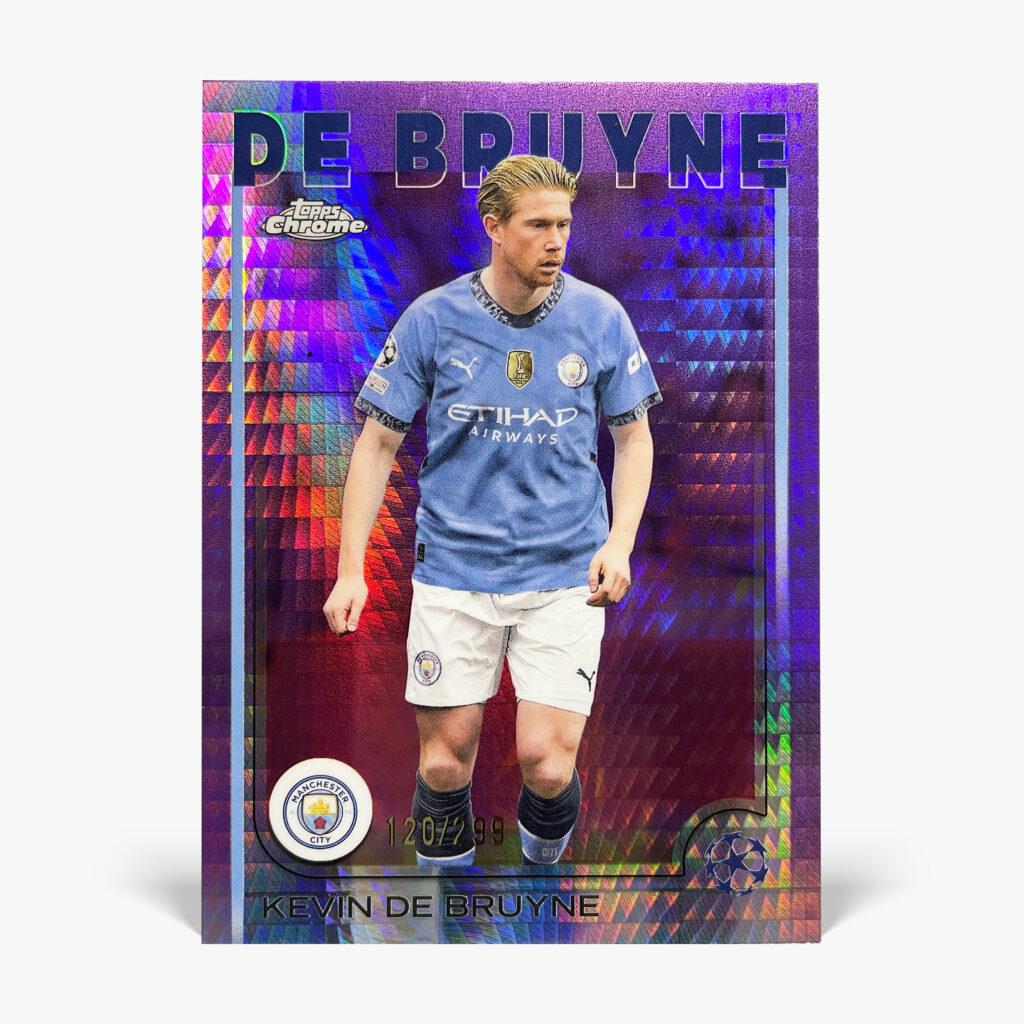2024-25 Topps Chrome UCC - Kevin De Bruyne /299