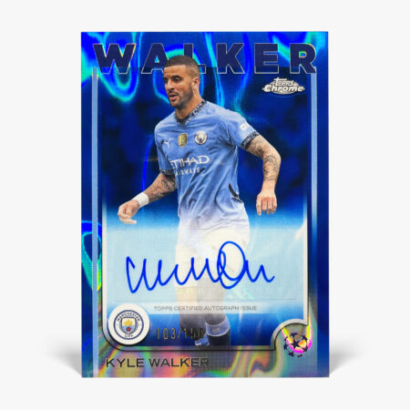 2024-25 Topps Chrome UCC - Kyle Walker Autograf /150