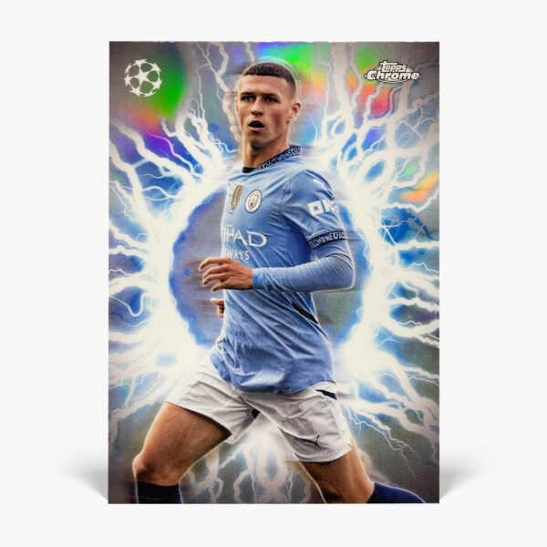 2024-25 Topps Chrome UCC - CoP Shockwave - Phil Foden