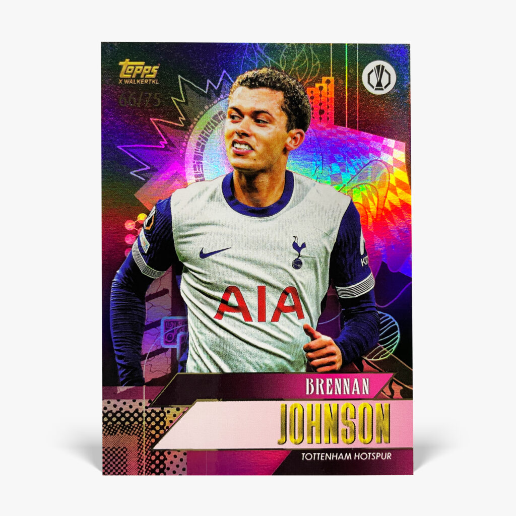 2024-25 Topps Gold - Brennan Johnson /75