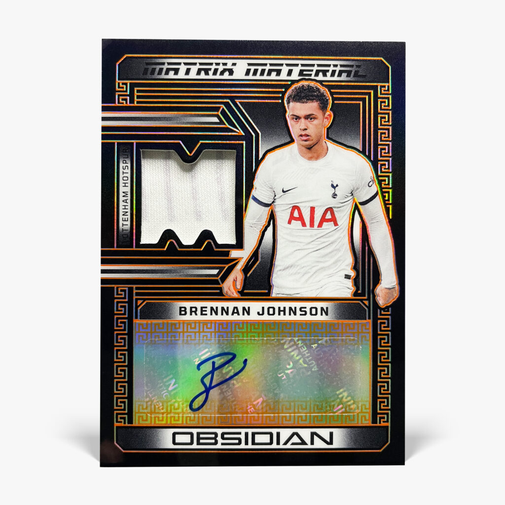 2023-24 Panini Obsidian - Brennan Johnson Autograf Relic /99