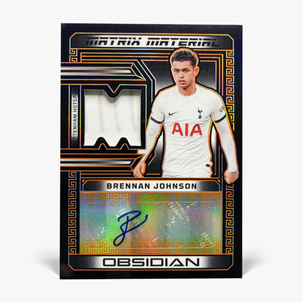 2023-24 Panini Obsidian - Brennan Johnson Autograf Relic /99
