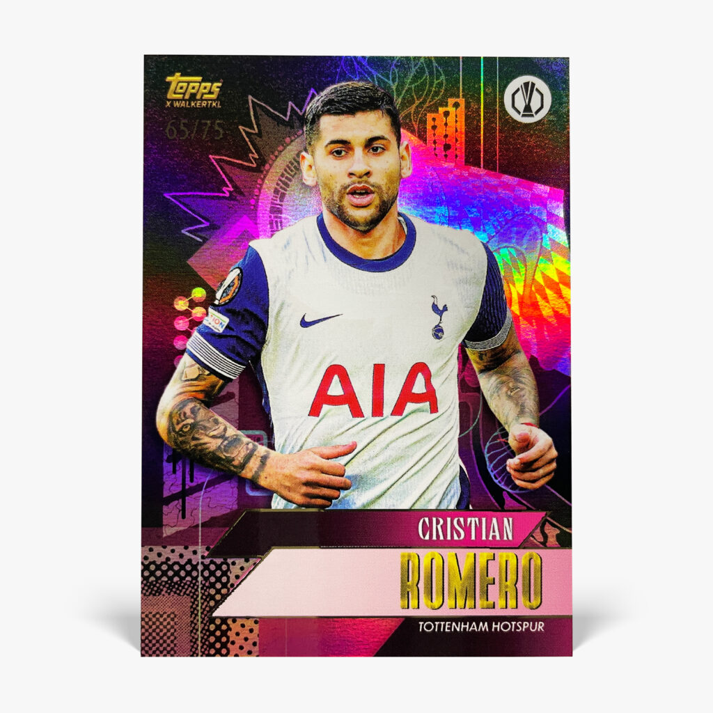 2024-25 Topps Gold - Cristian Romero /75