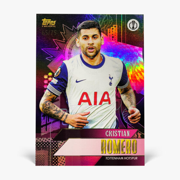 2024-25 Topps Gold - Cristian Romero /75