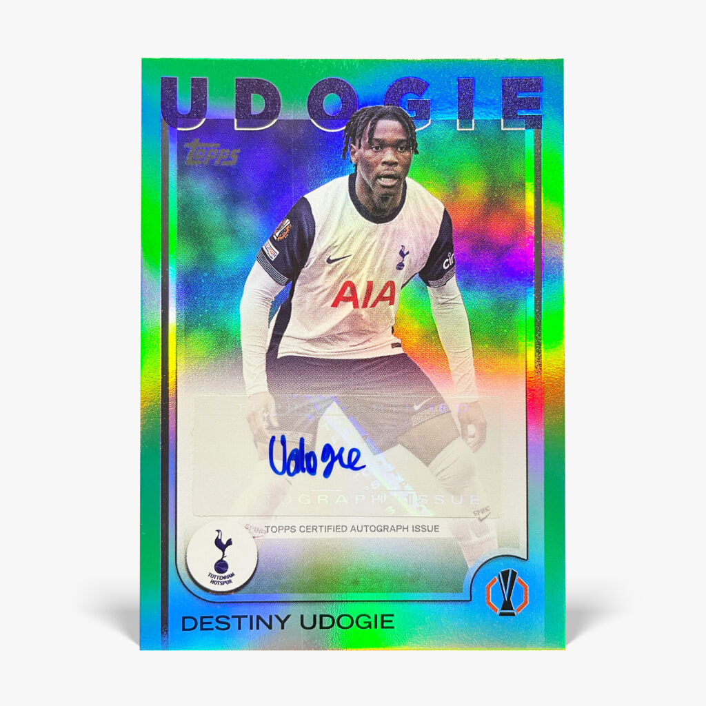 2024-25 Topps UCC - Destiny Udogie Autograf /99