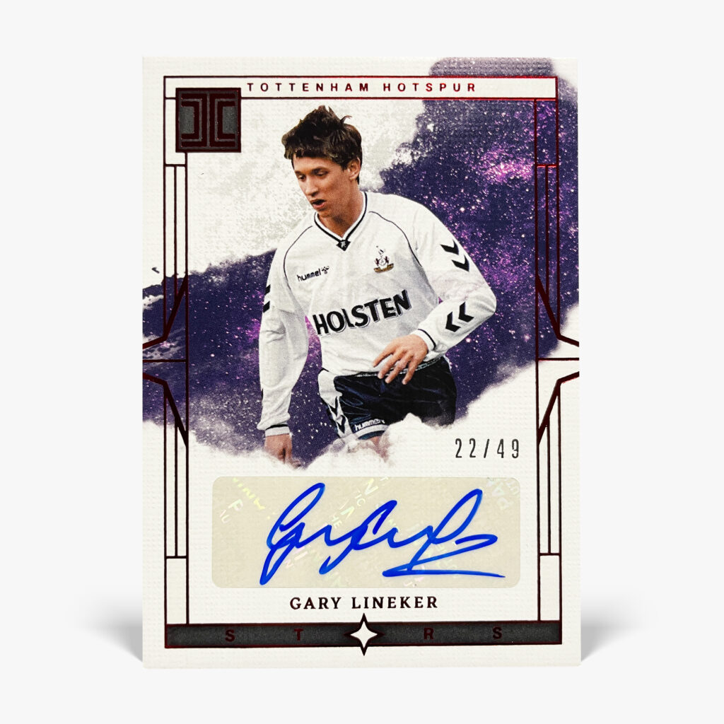 2023-24 Panini Impeccable - Gary Lineker Autograf /49