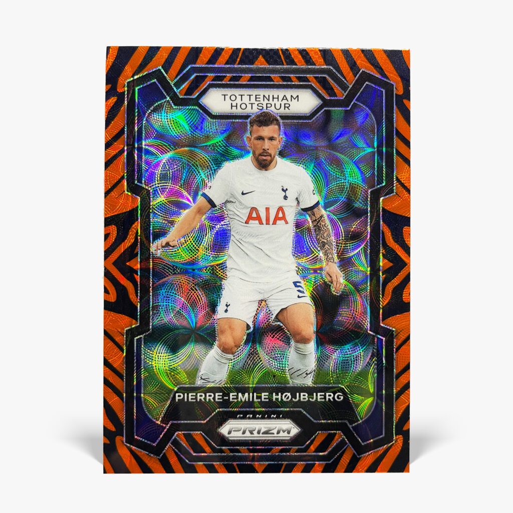 2023-24 Panini Prizm Premier League - Pierre-Emile Højbjerg - Tiger Stripes