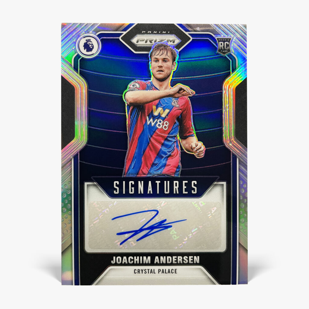 2021-22 Panini Prizm Premier League - Joachim Andersen Autograf /99