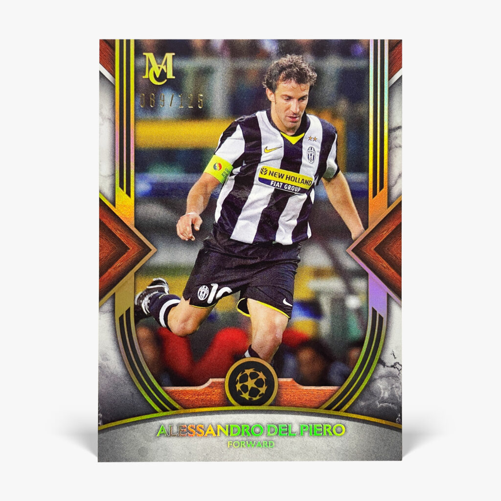 2022-23 Topps Museum Collection UCL - Alessandro Del Piero /125
