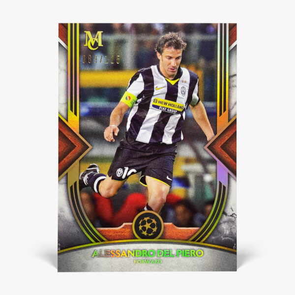 2022-23 Topps Museum Collection UCL - Alessandro Del Piero /125