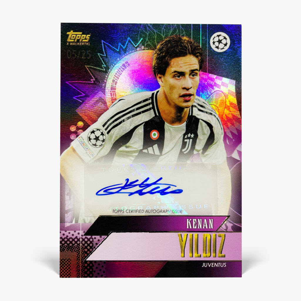2024-25 Topps Gold - Kenan Yildiz Autograf /25
