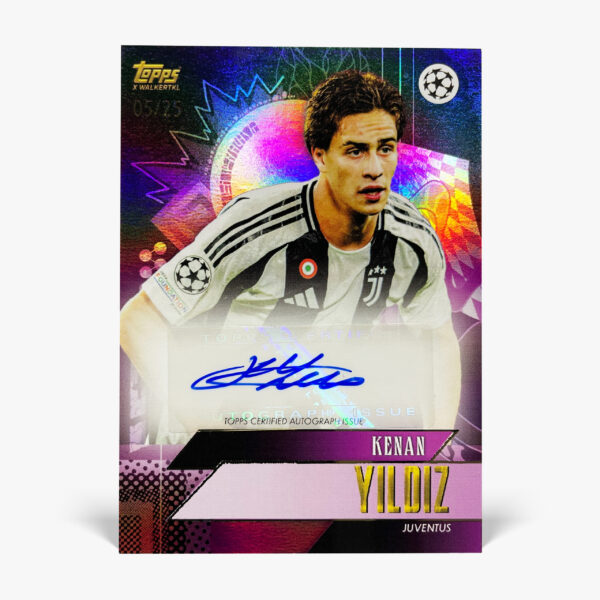 2024-25 Topps Gold - Kenan Yildiz Autograf /25