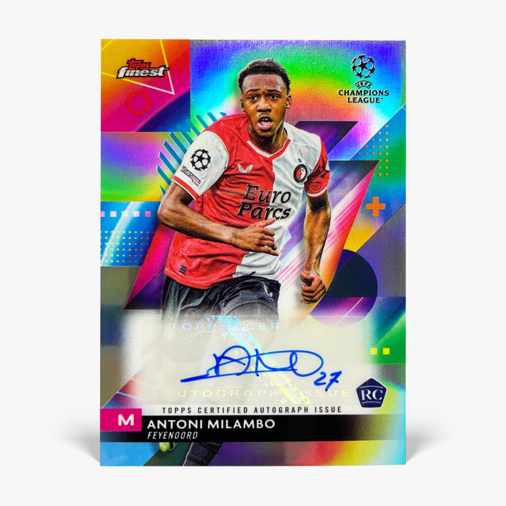 2023-24 Topps Finest UCC - Antoni Milambo Autograf