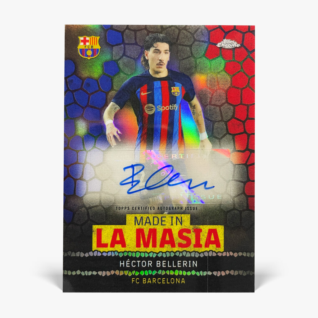 2022-23 Topps Chrome FC Barcelona - Made in La Masia - Héctor Bellerin Autograf