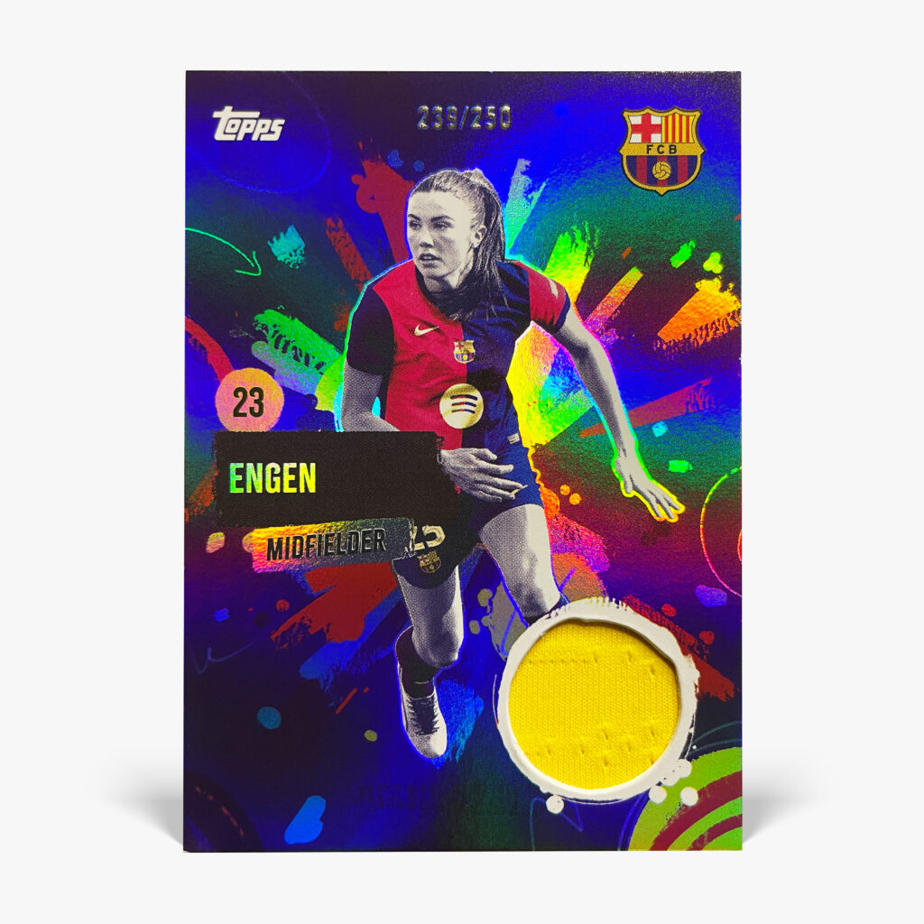 2024-25 Topps Team Set FC Barcelona - Ingrid Engen Relic /250