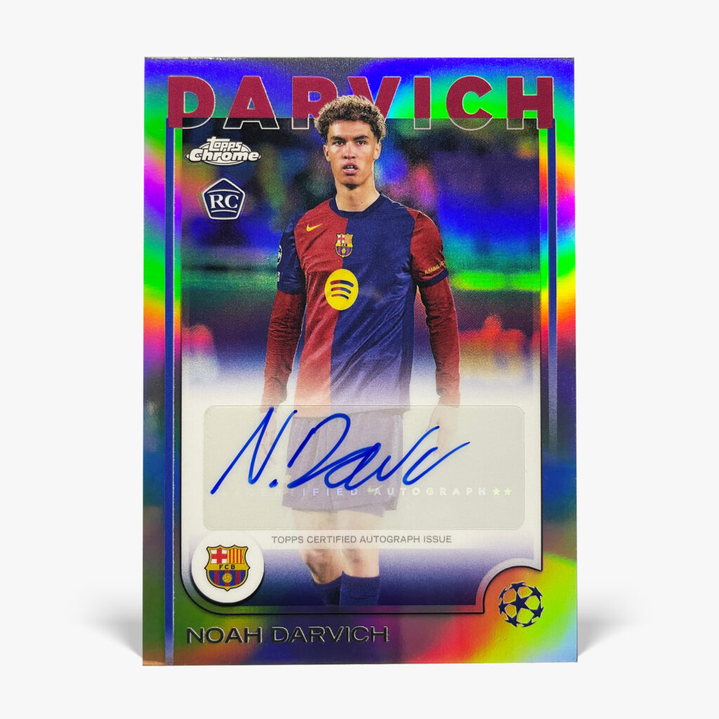 2024-25 Topps Chrome UCC - Noah Darvich Autograf