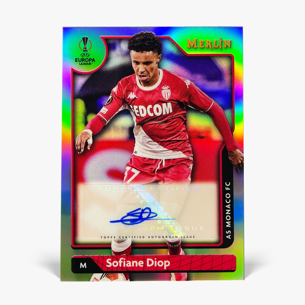 2021-22 Topps Merlin UCC - Sofiane Diop Autograf