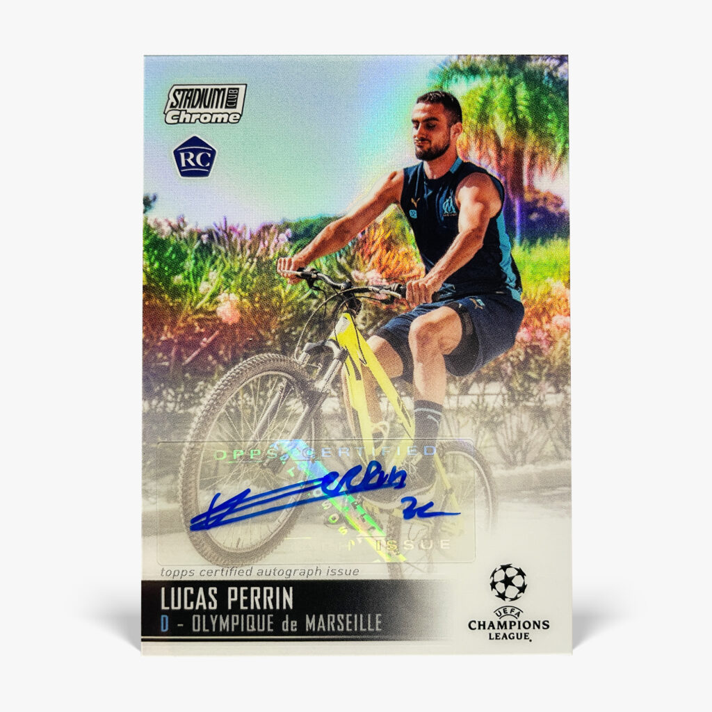 2020-21 Topps Stadium Club Chrome - Lucas Perrin Autograf