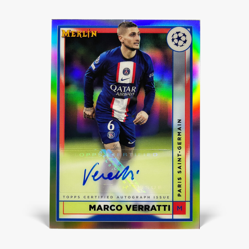 2022-23 Topps Merlin UCC - Marco Verratti Autograf