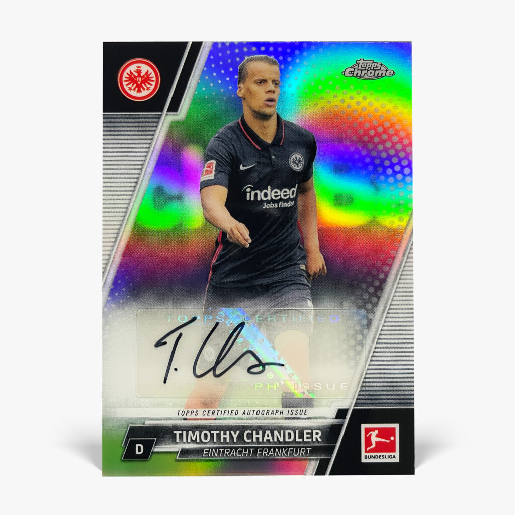 2021-22 Topps Chrome Bundesliga - Timothy Chandler Autograf