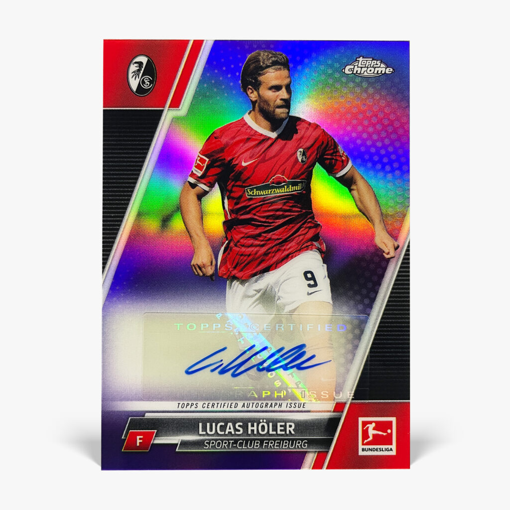 2021-22 Topps Chrome Bundesliga - Lucas Höler Autograf /199