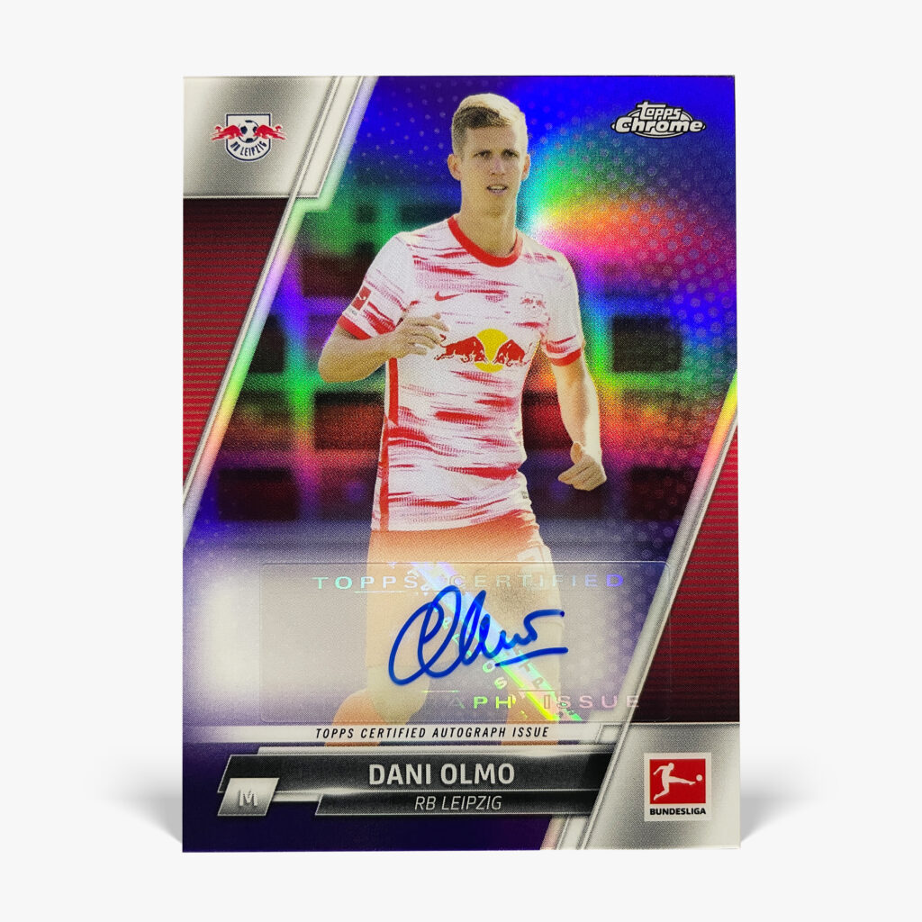 2021-22 Topps Chrome Bundesliga - Dani Olmo Autograf /199