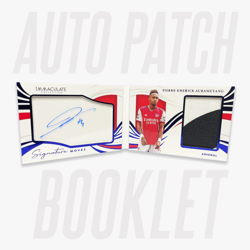 2021 Panini Immaculate - Aubameyang Auto Patch Booklet /25