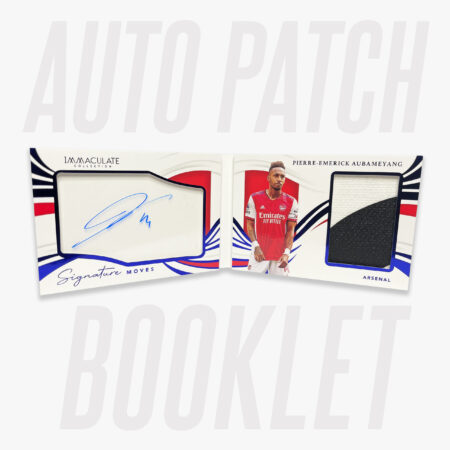 2021 Panini Immaculate - Aubameyang Auto Patch Booklet /25
