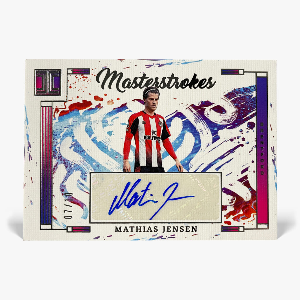 2023-24 Panini Impeccable - Mathias Jensen Autograf /10
