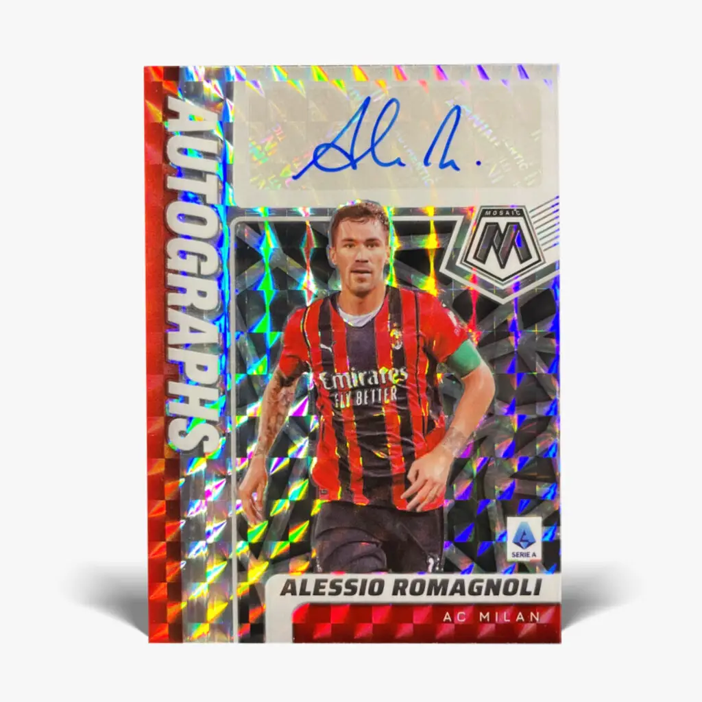 2021-22 Panini Mosaic Serie A - Alessio Romagnoli Autograf