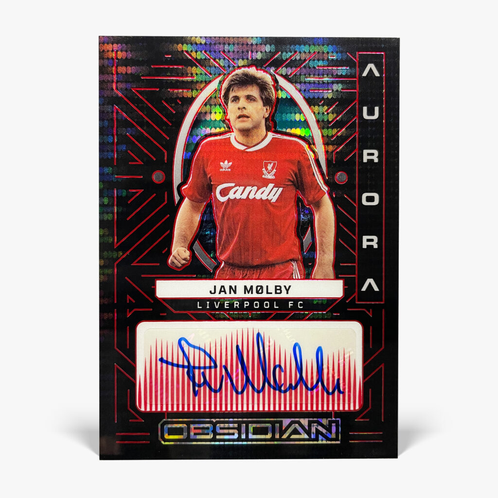 2022-23 Panini Obsidian - Jan Mølby Autograf /44