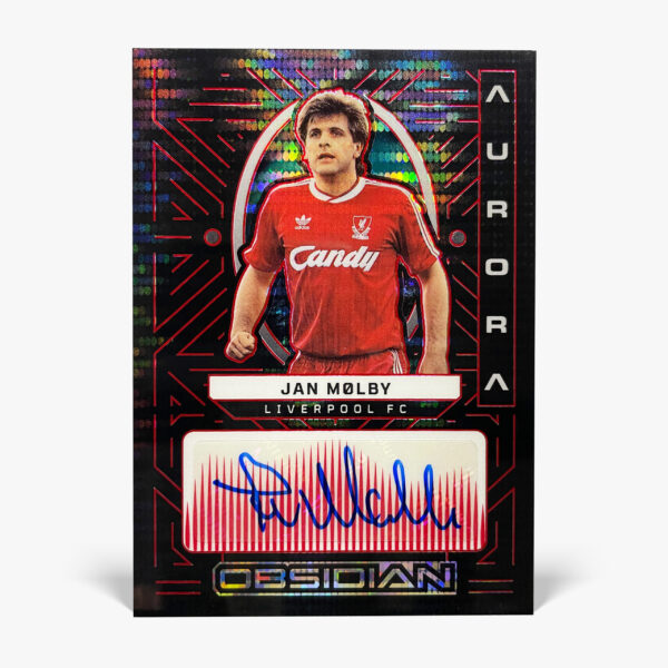 2022-23 Panini Obsidian - Jan Mølby Autograf /44