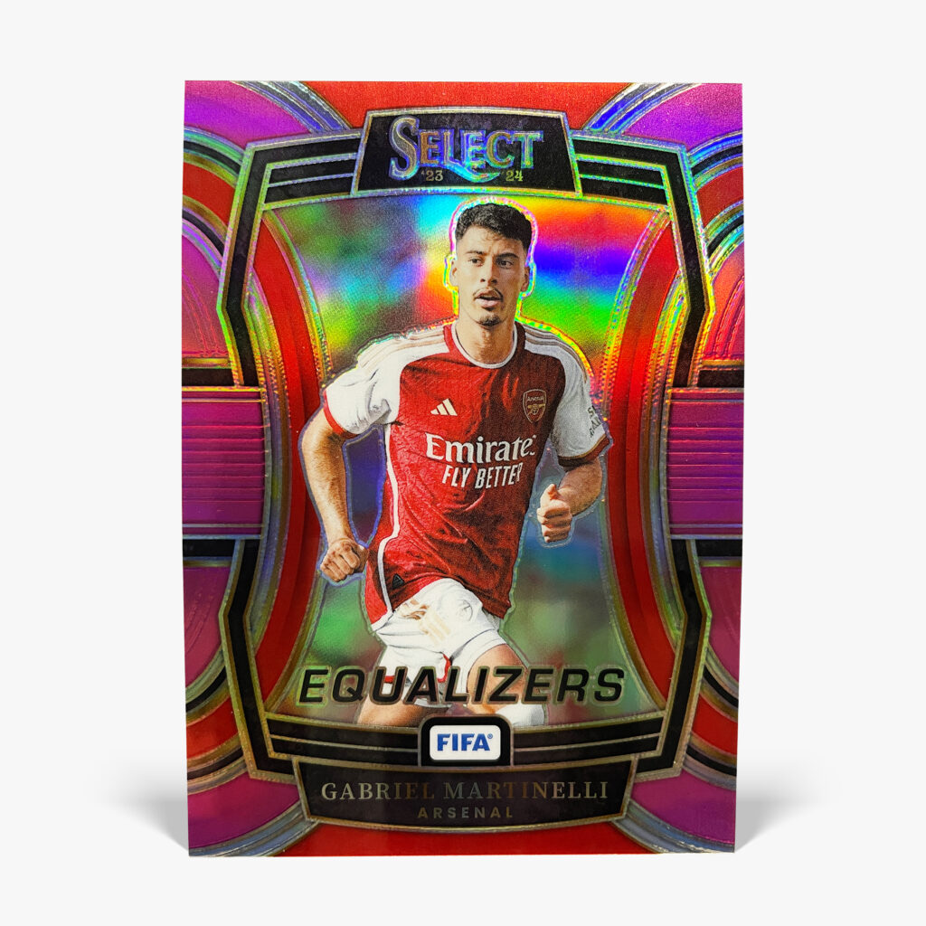 2023-24 Panini Select FIFA - Equalizers - Gabriel Martinelli /25